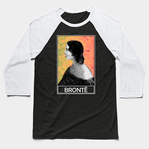 Emily Bronte Baseball T-Shirt by TheLiterarian